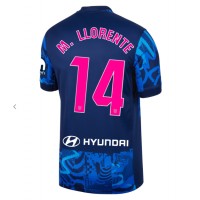 Atletico Madrid Marcos Llorente #14 Fußballbekleidung 3rd trikot 2024-25 Kurzarm